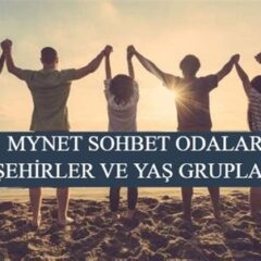 mynet sohbet odaları şehirler ve yaş grupları